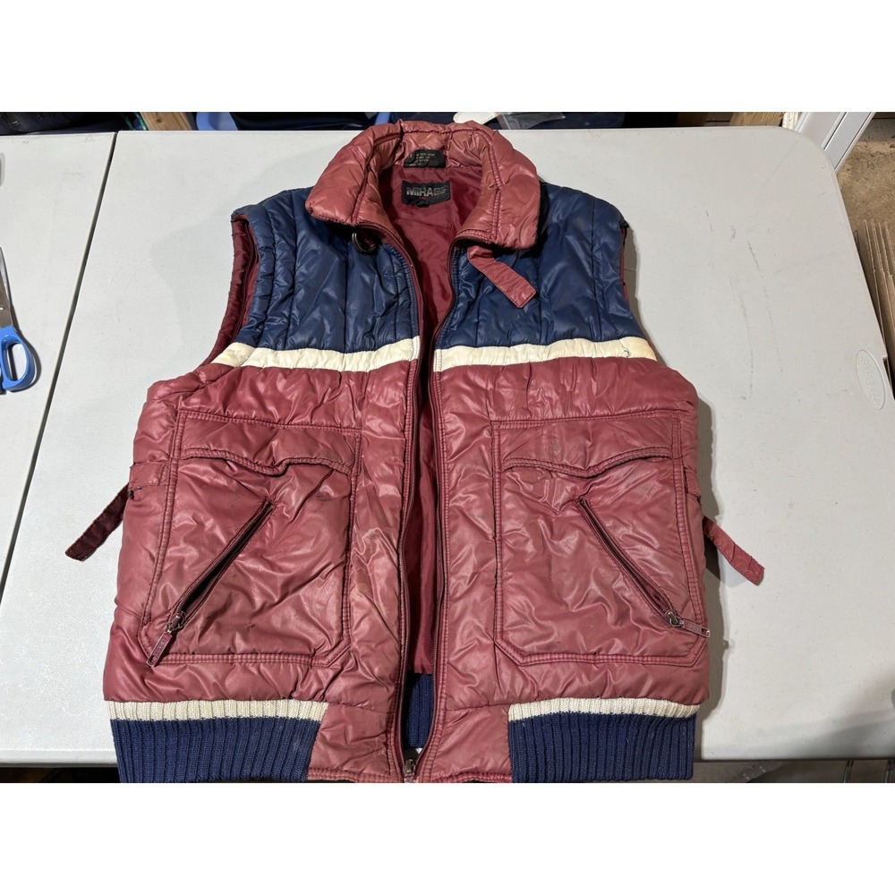 Vintage Mirage 80s‎ Puffer Vest M